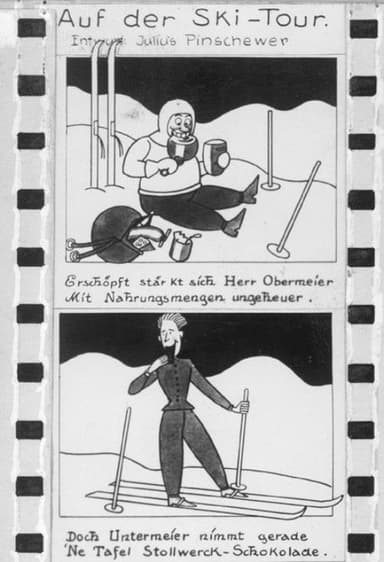 Auf der Ski-Tour poster