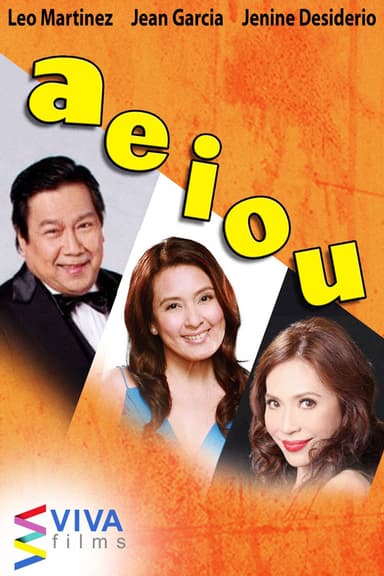A E I O U poster