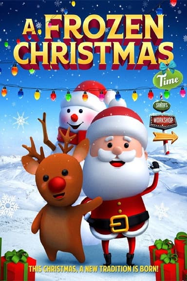 A Frozen Christmas Time poster