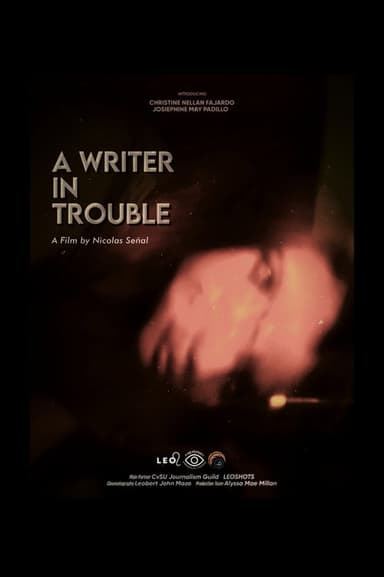 A Writer in Trouble poster
