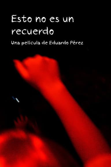 Esto no es un recuerdo poster