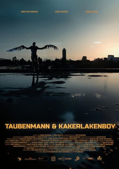 Pigeonman & Cockroachboy poster