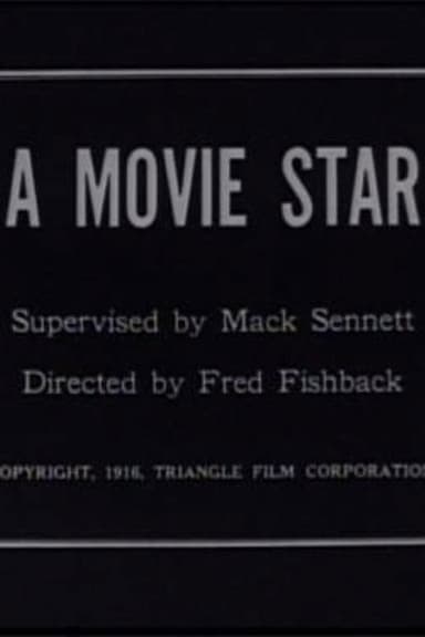 A Movie Star poster