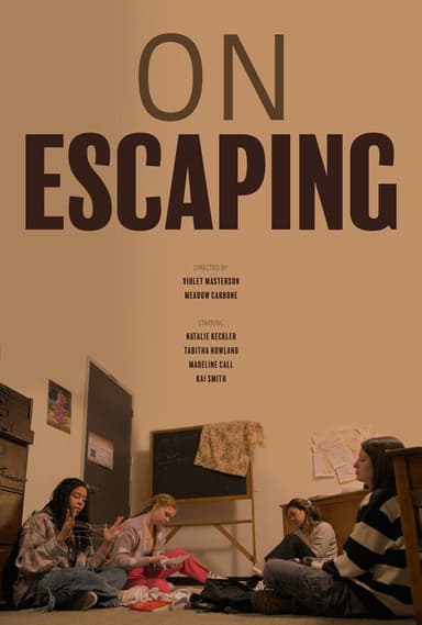 On Escaping poster
