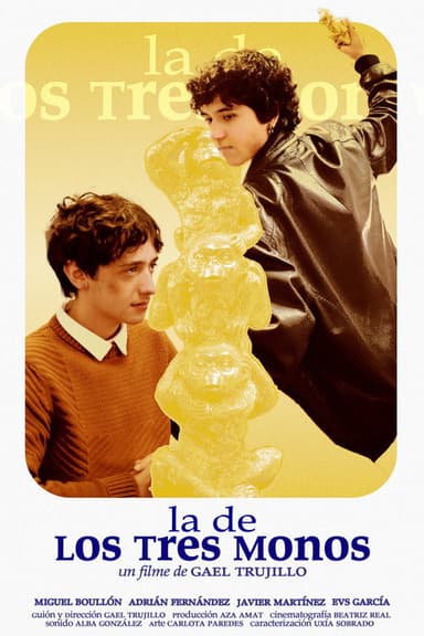 La de los tres monos poster