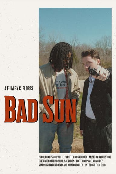 Bad Sun poster