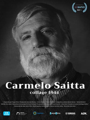 Carmelo Saitta, collage 1944 poster