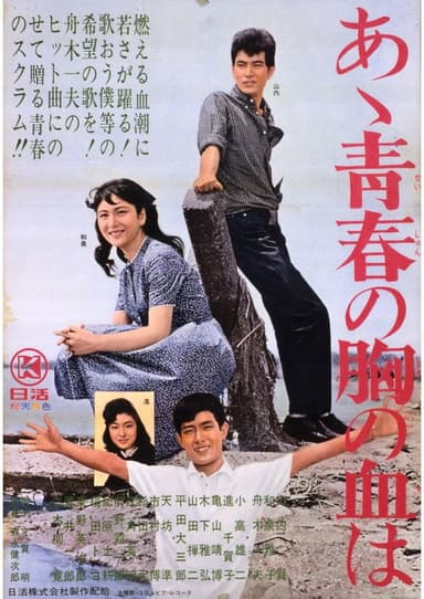 Aa Seishun no Mune no Chi wa poster