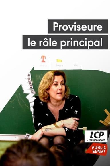 Proviseure : le rôle principal poster
