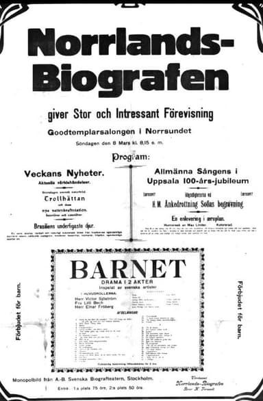 Barnet poster