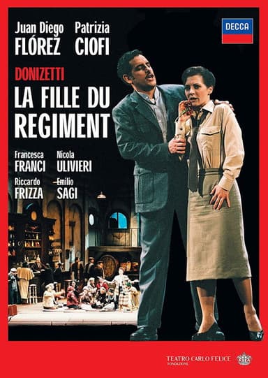 La fille du régiment poster