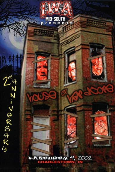 IWA-MS House of Hardcore 2nd Anniversary poster