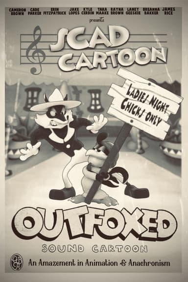 OutFoxed Sound Cartoon poster