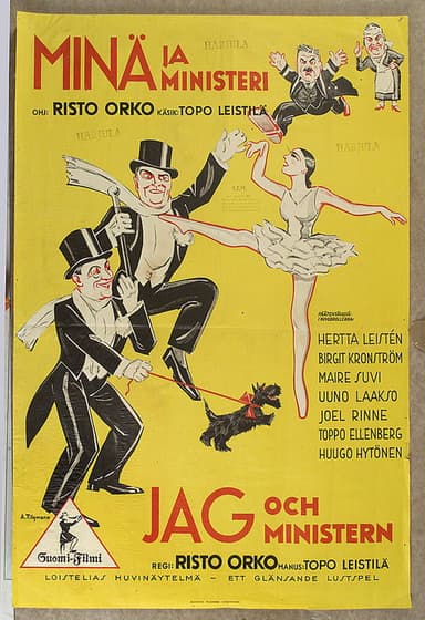 Minä ja ministeri poster