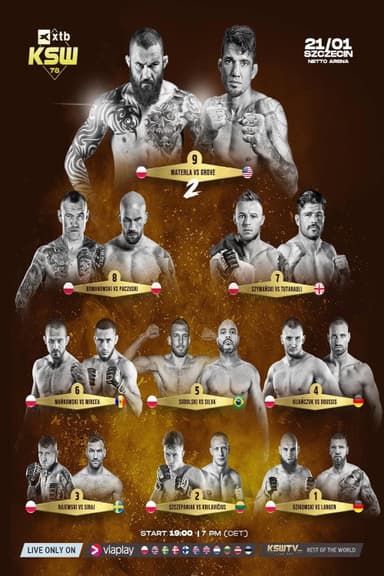 KSW 78 poster