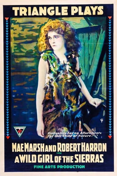 A Wild Girl of the Sierras poster