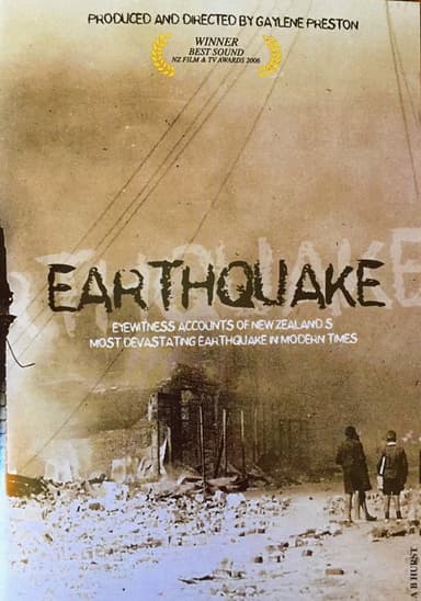 Earthquake poster