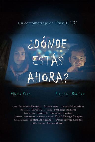 Where are you now? poster