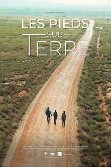 Les pieds sur terre poster