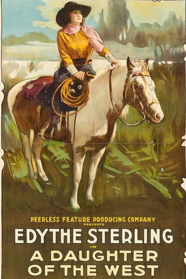 A Daughter of the West poster