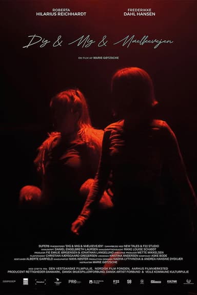 Dig & mig & mælkevejen poster