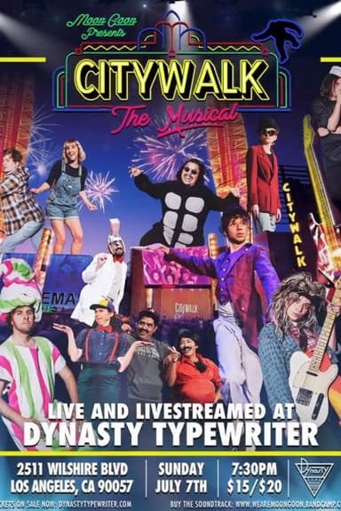 CityWalk: The Musical poster