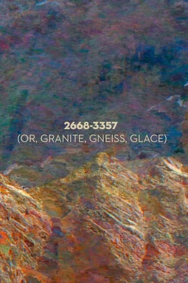 or, granite, gneiss, glace poster