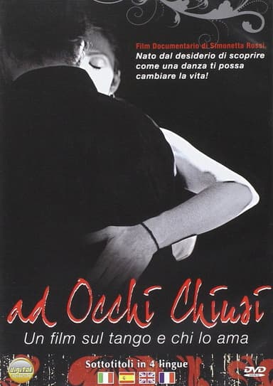 With closed eyes poster