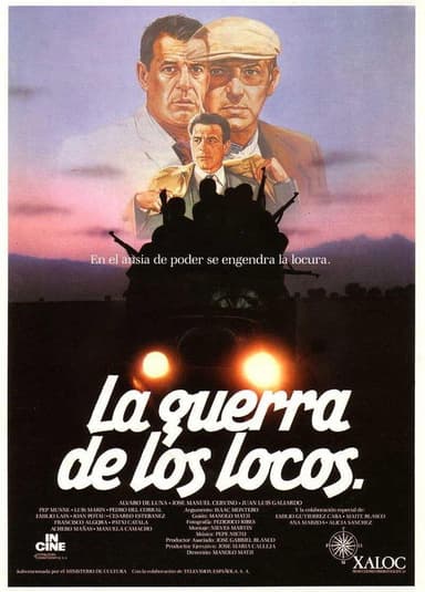 La guerra de los locos poster