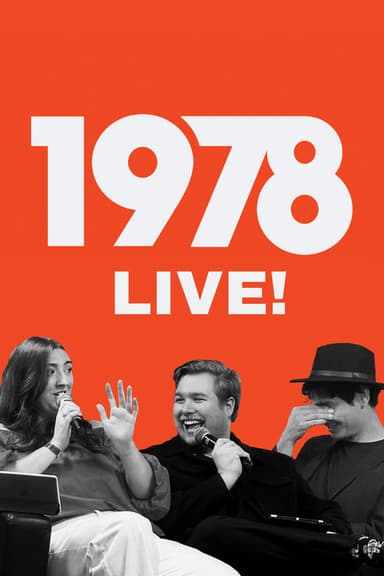 1978 Live! The First Annual 'Gonstas' poster