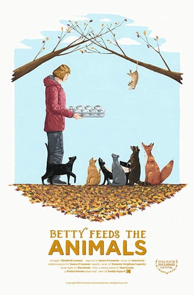 Betty Feeds the Animals poster
