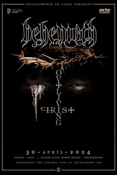 Behemoth - Philharmonie de Paris poster