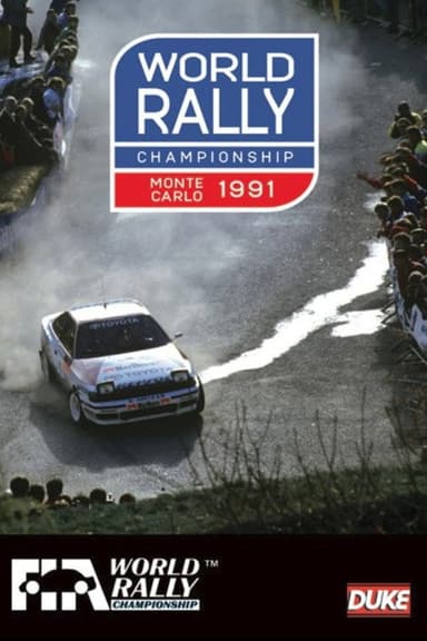 Monte Carlo Rally 1991 poster