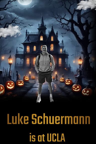 Luke Schuermann is at UCLA poster
