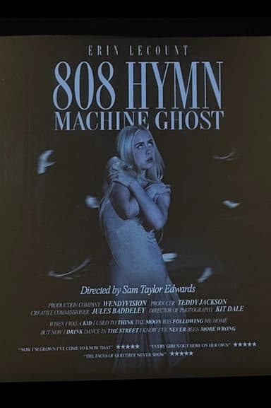 808 Hymn / Machine Ghost poster