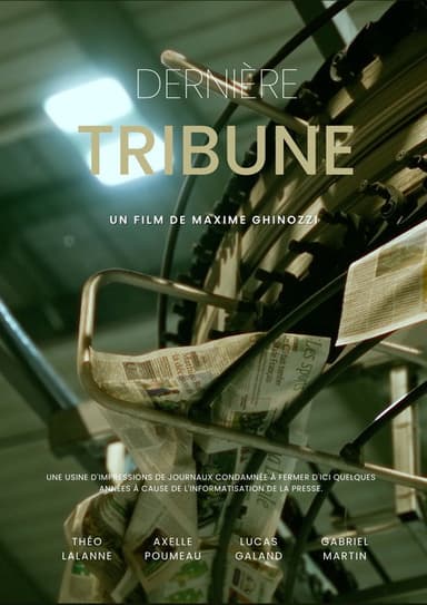 Dernière Tribune poster