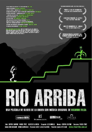 Río arriba poster