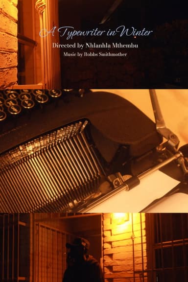 A Typewriter in Winter poster