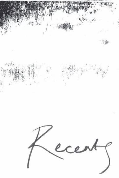 Recents poster