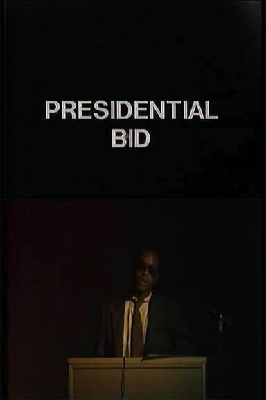 Presidential Bid poster