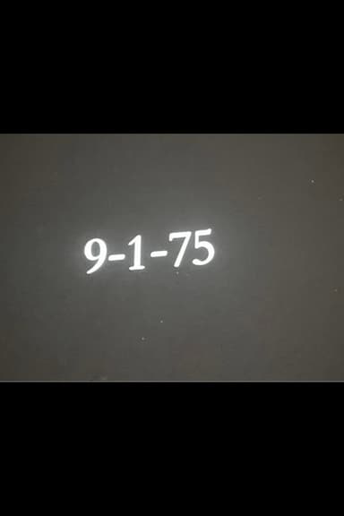 9-1-75 poster