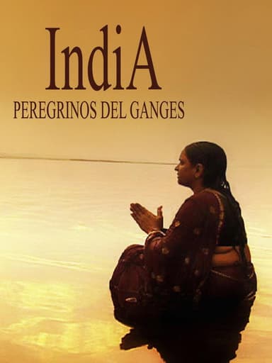 India, los peregrinos del Ganges poster