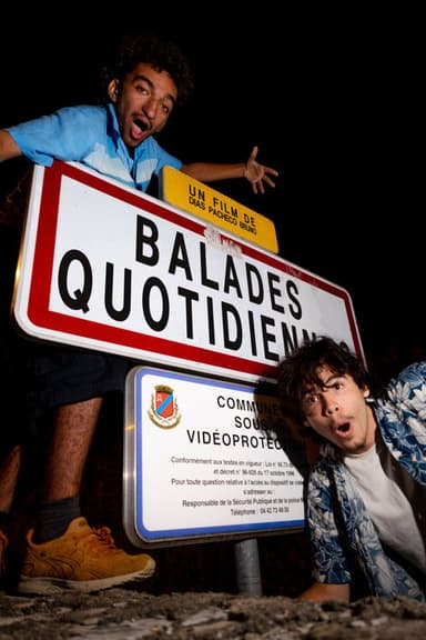 Balades quotidiennes poster