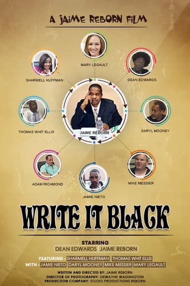 Write It Black poster