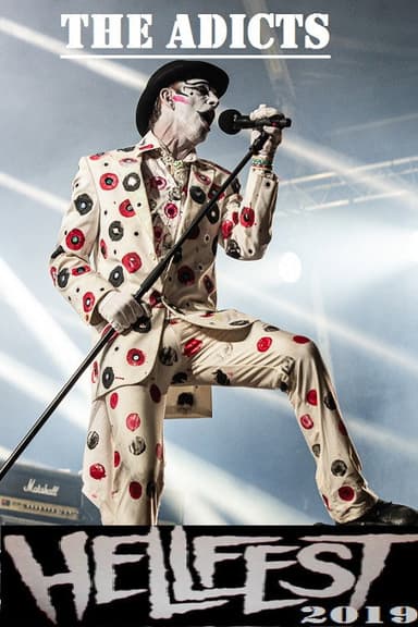 The Adicts au Hellfest 2019 poster