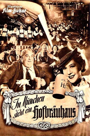 In Munich stands a Hofbäuhaus poster