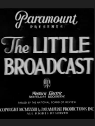 The Little Broadcast poster