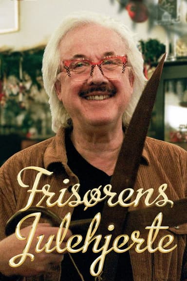 Frisørens julehjerte poster