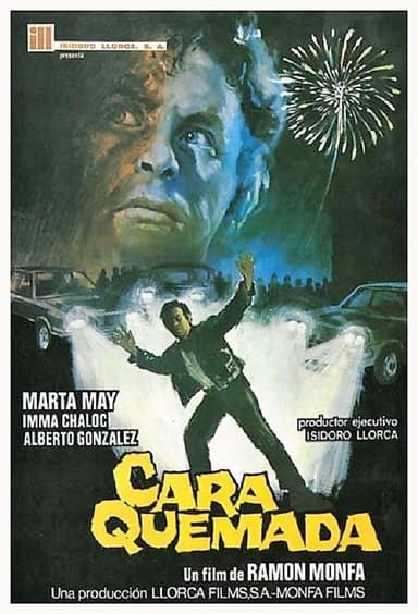 Cara quemada poster