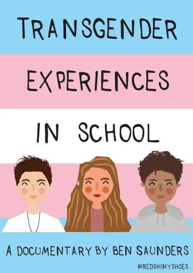 Transgender Experiences in School poster